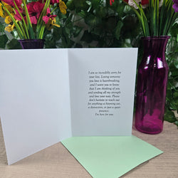 Forest Scenic Sympathy Card (ONLINE ORDER ONLY)