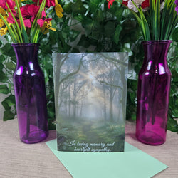 Forest Scenic Sympathy Card (ONLINE ORDER ONLY)