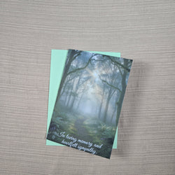 Forest Scenic Sympathy Card (ONLINE ORDER ONLY)