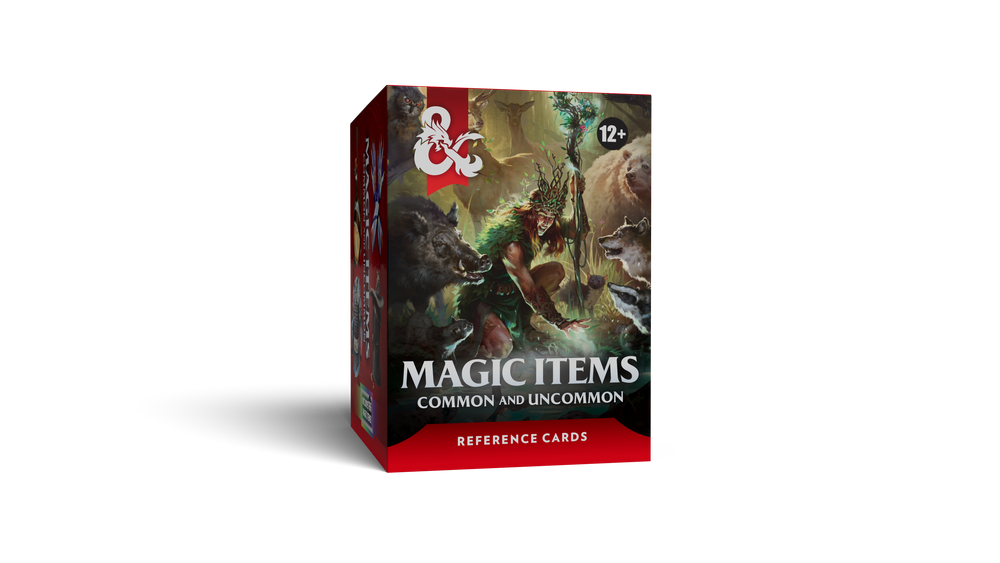 D&D: Reference Cards - Magic Items: Common and Uncommon