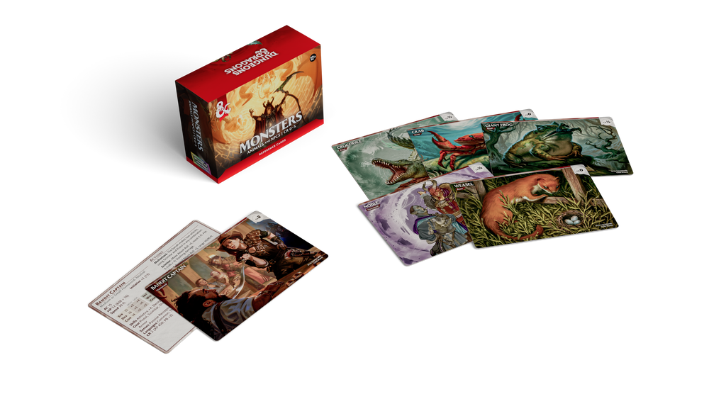 D&D: Reference Cards - Monsters: Animals and NPCs