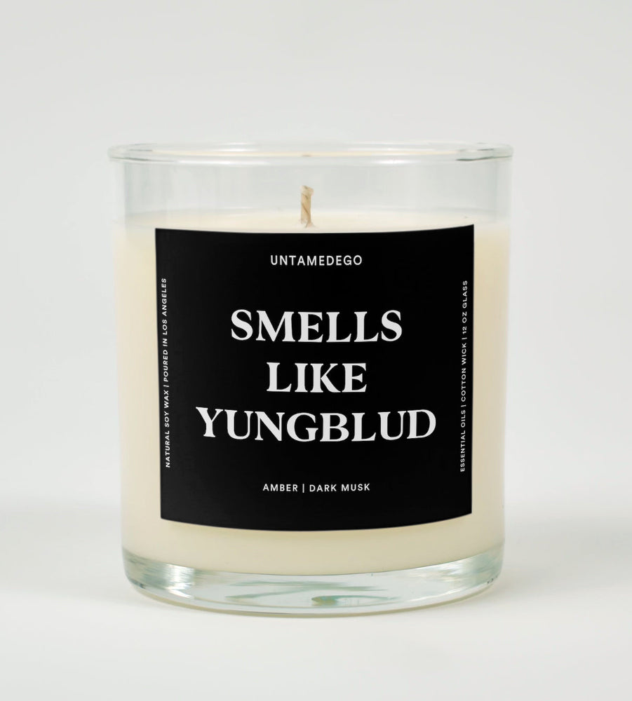 Smells Like YungBlud Glass Candle (ONLINE ORDER ONLY)
