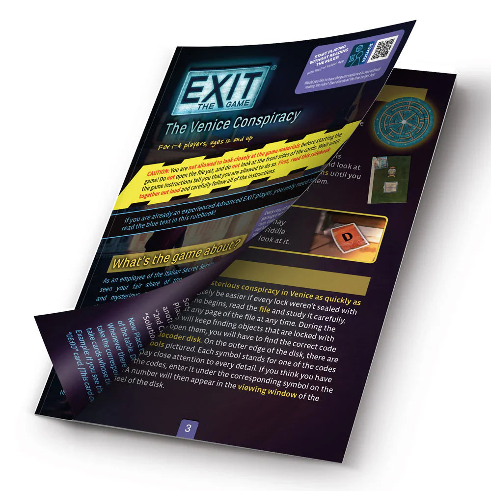 EXIT: The Venice Conspiracy (ONLINE ORDER ONLY)
