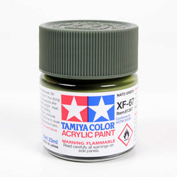 TAM81367 XF67 Nato Green 23ml (3/4oz) Bottle Hobby Paint Tamiya (ONLINE ORDER ONLY)