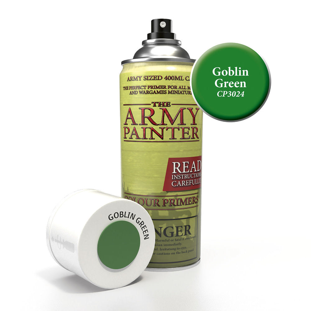Army Painter Colour Primer: Goblin Green (ONLINE ORDER ONLY)