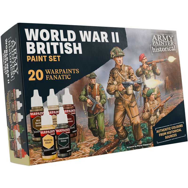 Army Painter Historical: WWII British Paint Set (ONLINE ORDER ONLY)