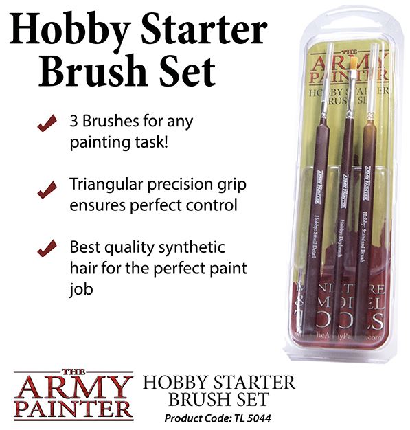 Hobby Starter Brush Set - The Army Painter (Online Order Only)