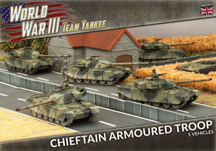 Team Yankee: British - Chieftain Armoured Troop