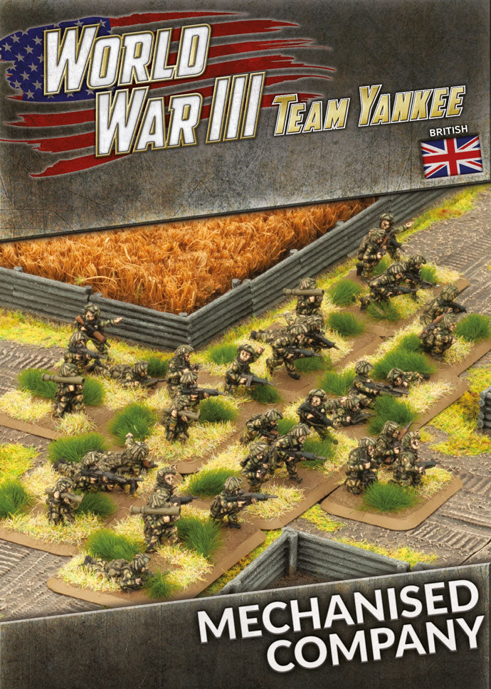 Team Yankee: British - Mechanised Company (ONLINE ORDER ONLY)