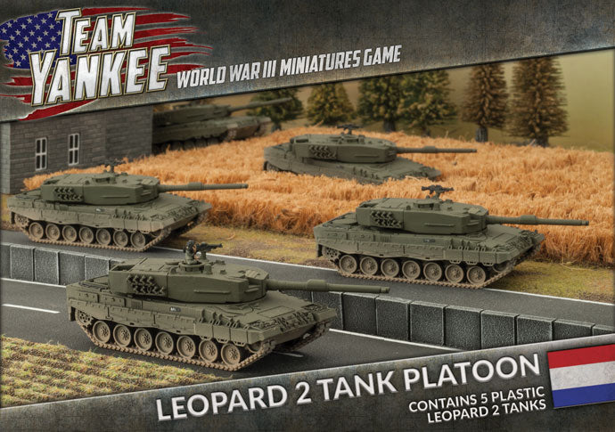 Team Yankee: Leopard 2 Tank Platoon (ONLINE ORDER ONLY)