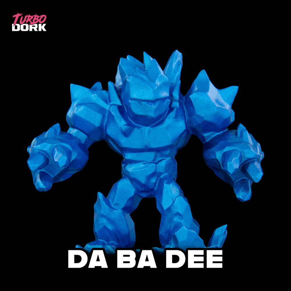 Turbo Dork: Metallic Acrylic Paint - Da Ba Dee