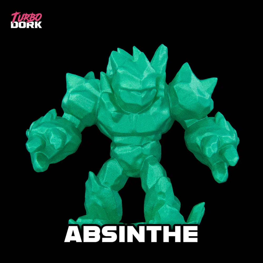 Turbo Dork: Metallic Acrylic Paint - Absinthe