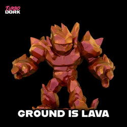 Turbo Dork: TurboShift Acrylic Paint - Ground Is Lava