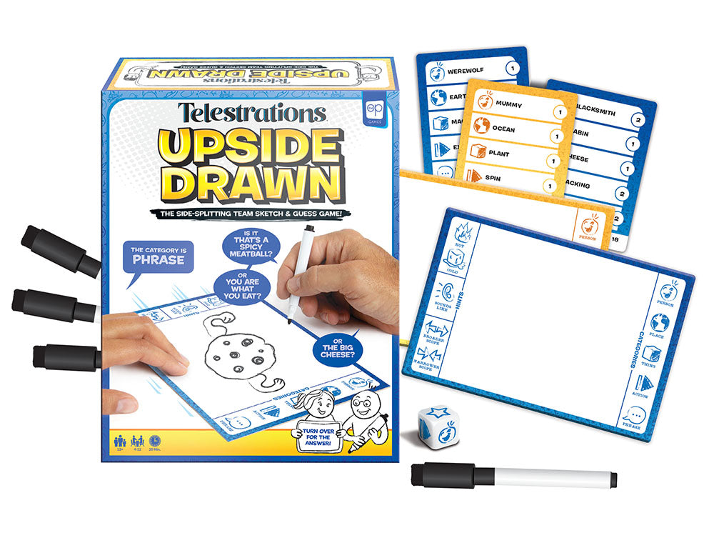 Telestrations: Upside Drawn (ONLINE ORDER ONLY)