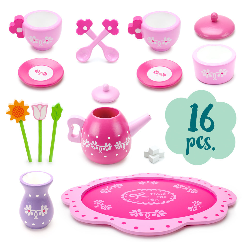 Pink Blossoms Tea Time for Two (ONLINE ORDER ONLY)