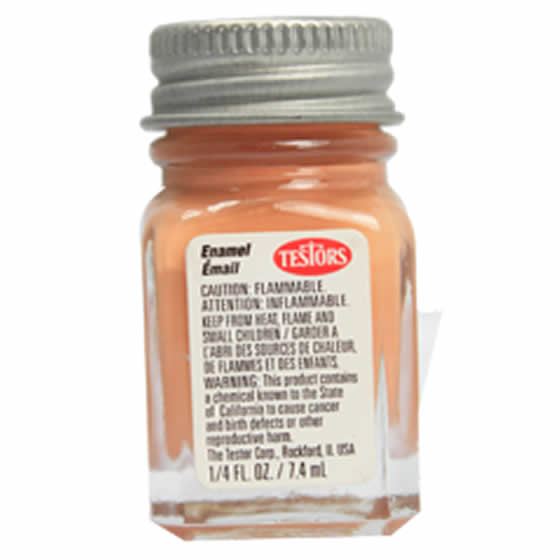 TES1170PT Light Tan Flat Enamel Paint .25oz Bottle Testors Paints (ONLINE ORDER ONLY)