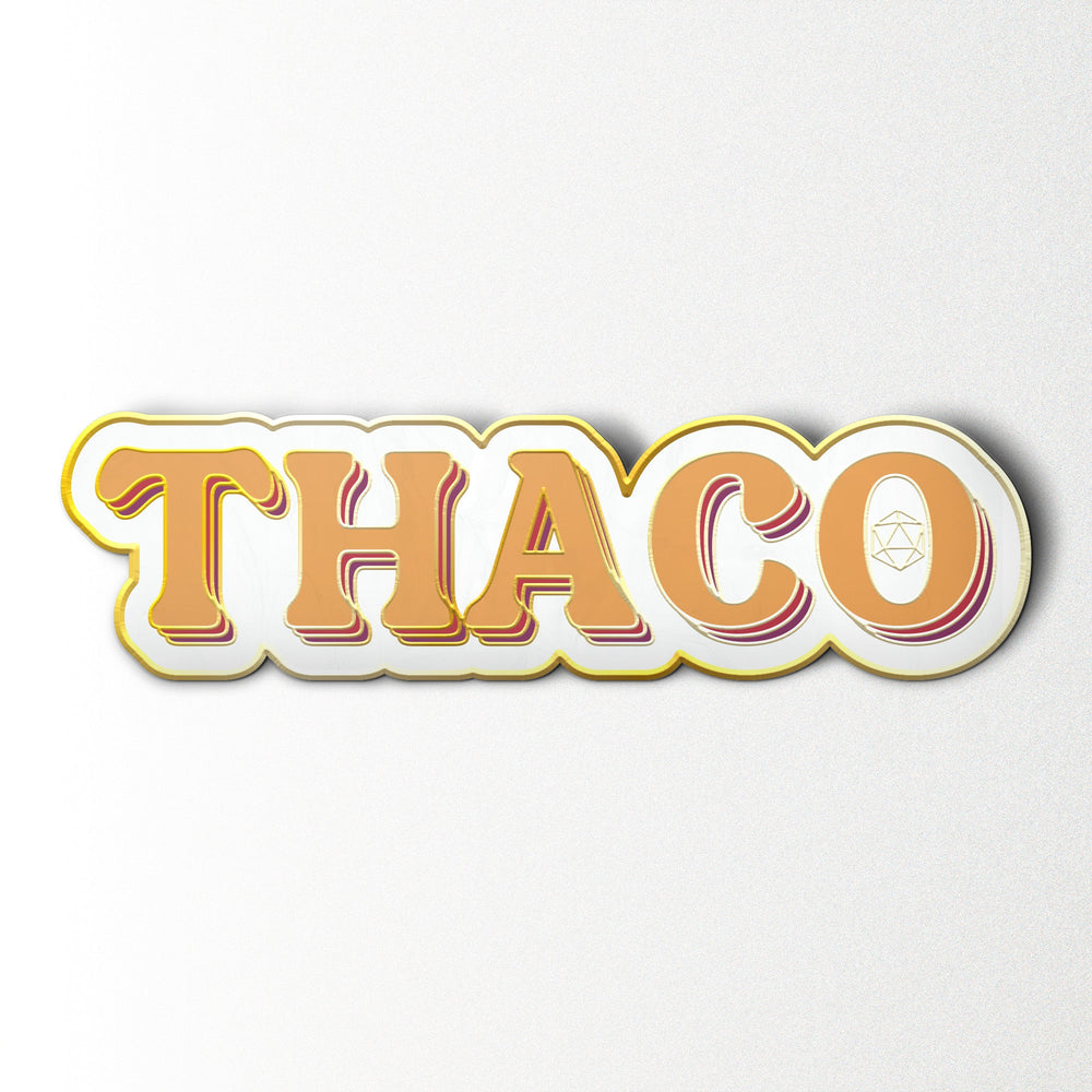 THAC0 - Enamel Pin (Online Only)