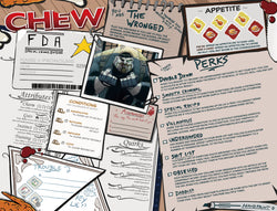 CHEW: Character Menus (RPG Supplement) (ONLINE ORDER ONLY)