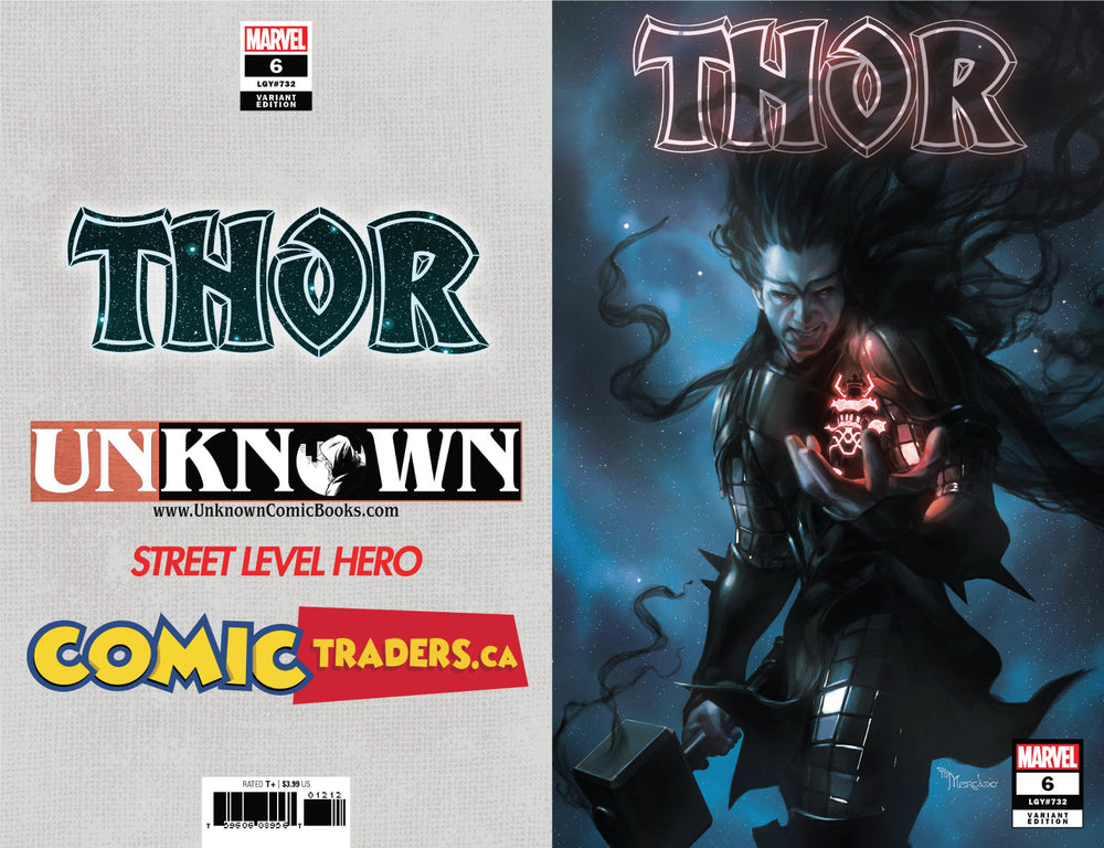 Thor #6 Unknown Comics Miguel Mercado Exclusive Var (08/19/2020) (ONLINE ORDER ONLY)