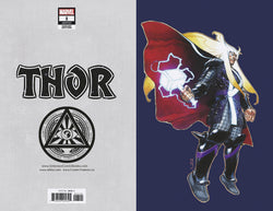 THOR #1 UNKNOWN COMICS EXCLUSIVE 3RD PTG VIRGIN VAR (09/09/2020) (ONLINE ORDER ONLY)