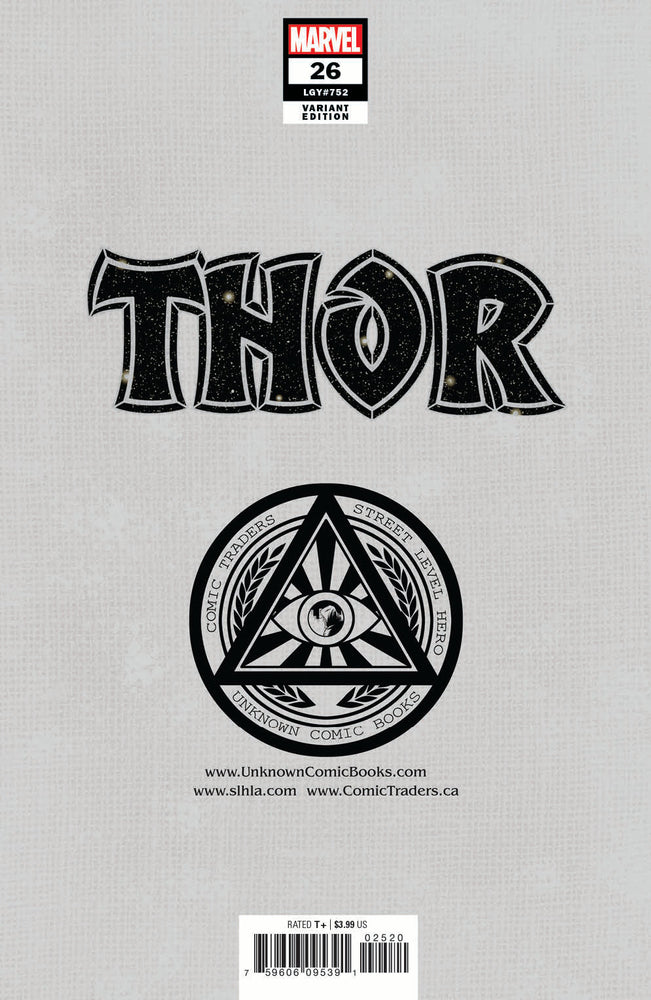 THOR #26 UNKNOWN COMICS TYLER KIRKHAM EXCLUSIVE VIRGIN VAR (06/08/2022) (ONLINE ORDER ONLY)