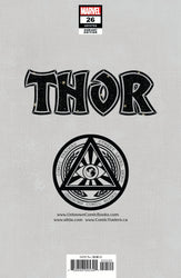 THOR #26 UNKNOWN COMICS TYLER KIRKHAM EXCLUSIVE VIRGIN VAR (06/08/2022) (ONLINE ORDER ONLY)