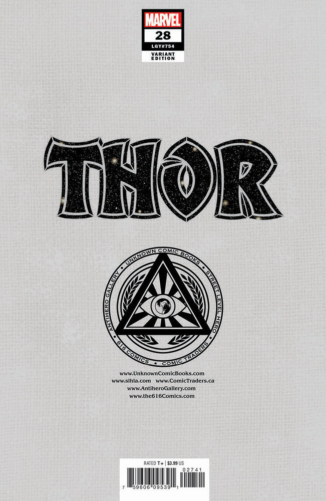 Thor #28 Unknown Comics Ivan Tao Exclusive Var (10/19/2022) (ONLINE ORDER ONLY)