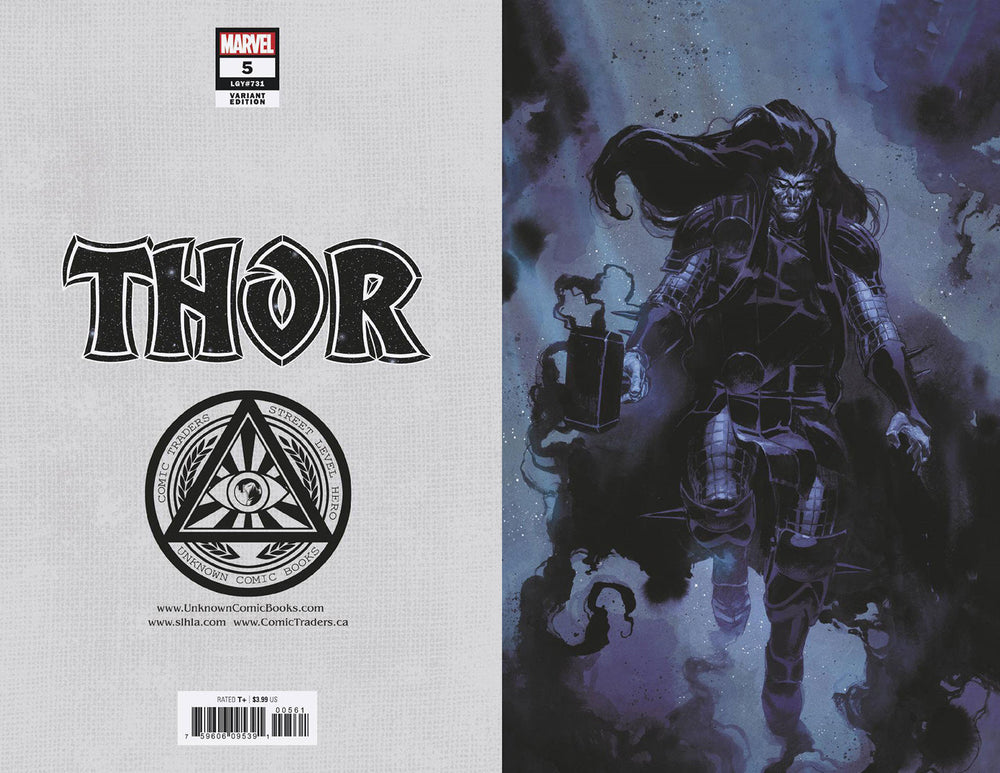 THOR #5 UNKNOWN COMICS EXCLUSIVE 3RD PTG KLEIN VIRGIN VAR (09/02/2020) (ONLINE ORDER ONLY)