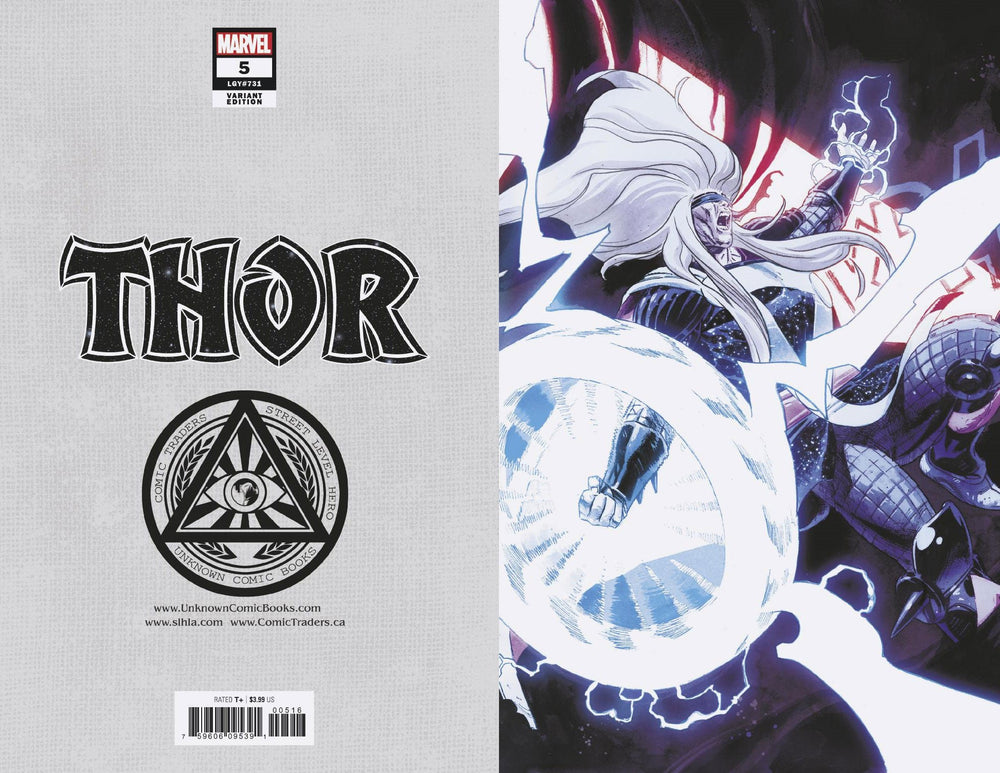 THOR #5 UNKNOWN COMICS EXCLUSIVE 4TH PTG VIRGIN VAR (09/23/2020) (ONLINE ORDER ONLY)