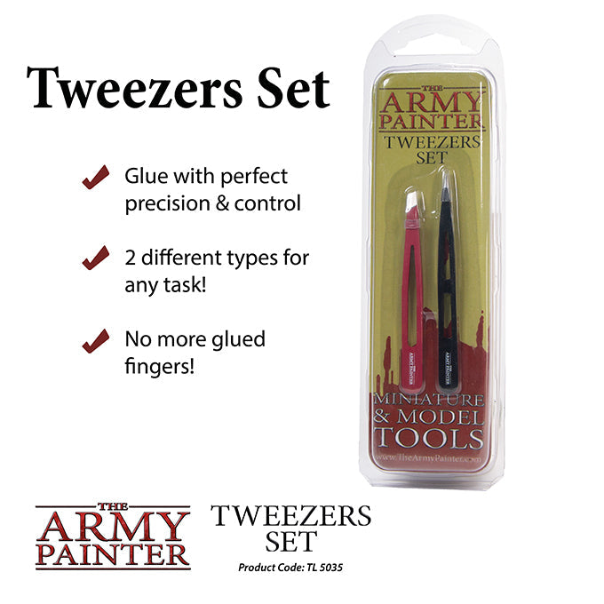 Army Painter Tools: Tweezers Set (ONLINE ORDER ONLY)