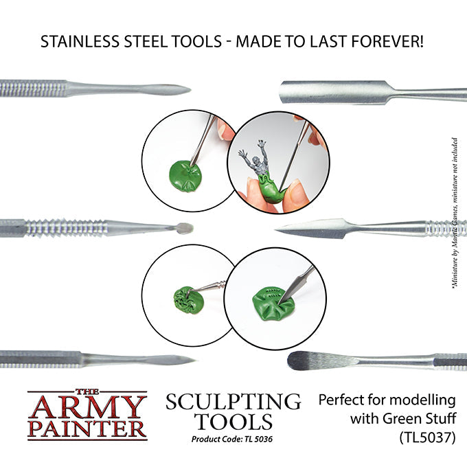 Army Painter Tools: Sculpting Tools (ONLINE ORDER ONLY)