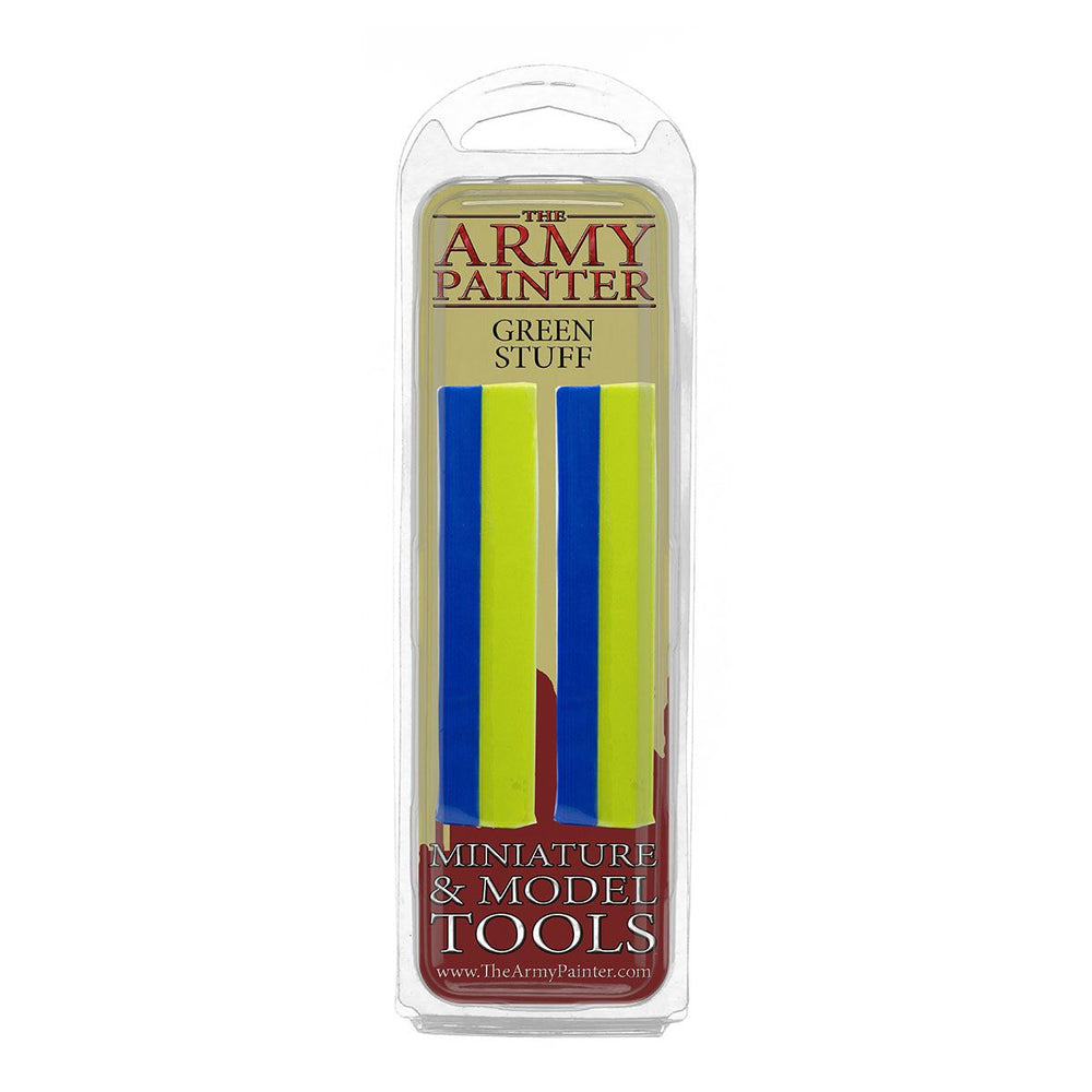 The Army Painter Tools: Kneadatite Green Stuff 18 in (ONLINE ORDER ONLY)