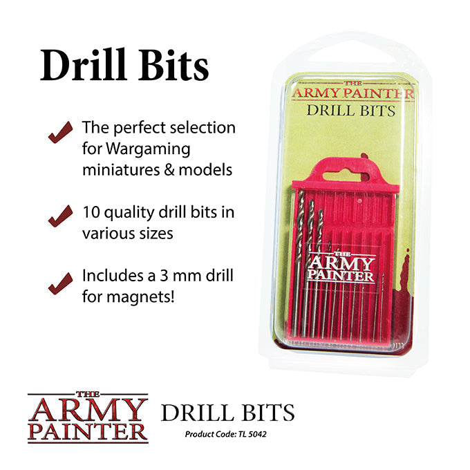 Army Painter Tools: Drill Bits (ONLINE ORDER ONLY)