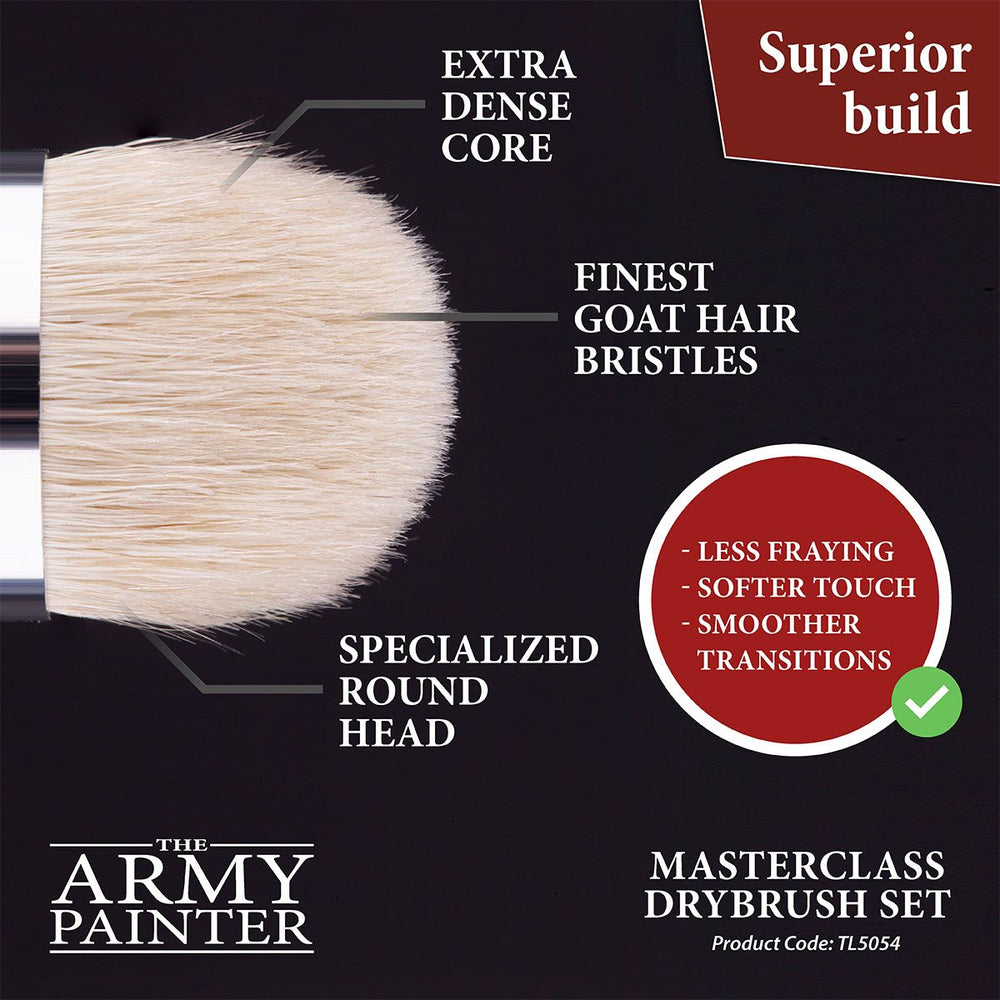 Army Painter Tools: Masterclass Drybrush Set (ONLINE ORDER ONLY)