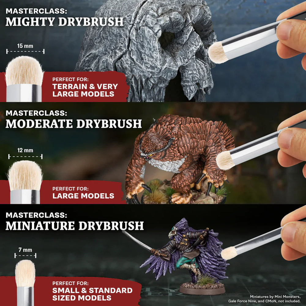 Army Painter Tools: Masterclass Drybrush Set (ONLINE ORDER ONLY)