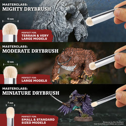 Army Painter Tools: Masterclass Drybrush Set (ONLINE ORDER ONLY)