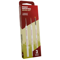 Army Painter Tools: Most Wanted Brush Set Box (ONLINE ORDER ONLY)