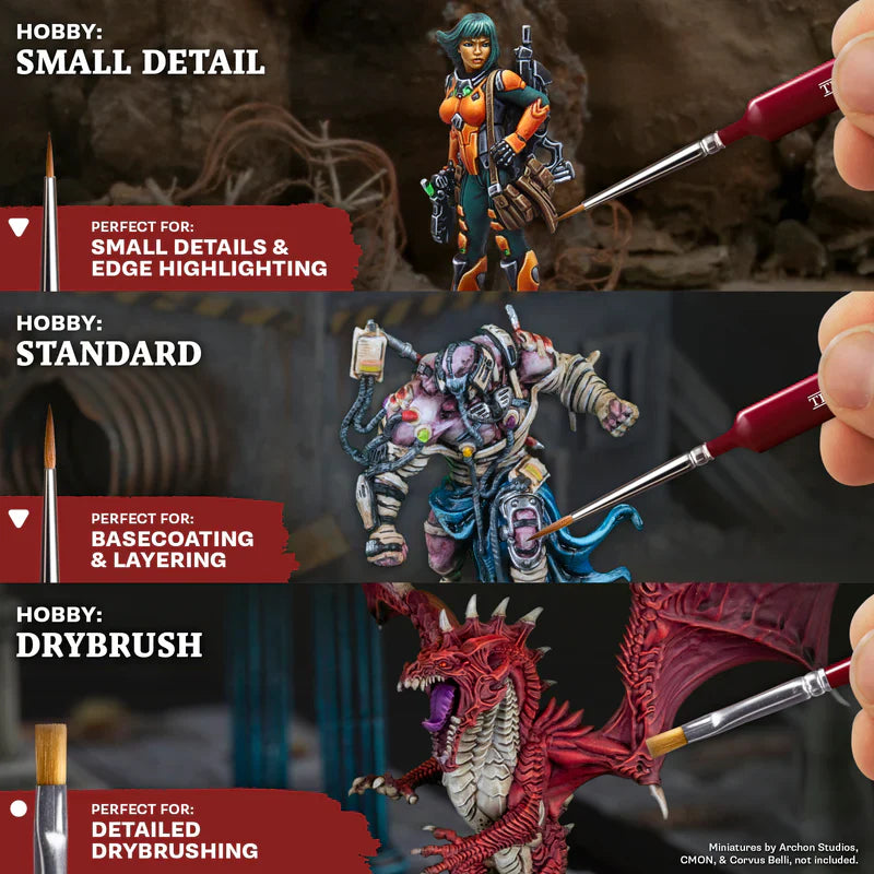 Army Painter Tools: Hobby Brush Starter Set Box (ONLINE ORDER ONLY)