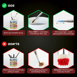 Army Painter Tools: Hobby Brush Starter Set Box (ONLINE ORDER ONLY)