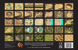 Into the Wilds Battlemap Books: Deserts & Jungles (ONLINE ORDER ONLY)