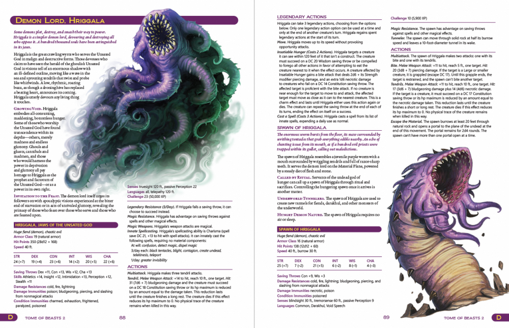 Tome of Beasts II (Hardcover) (5E) (ONLINE ORDER ONLY)