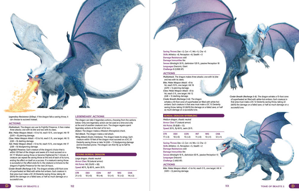 Tome of Beasts II (Hardcover) (5E) (ONLINE ORDER ONLY)