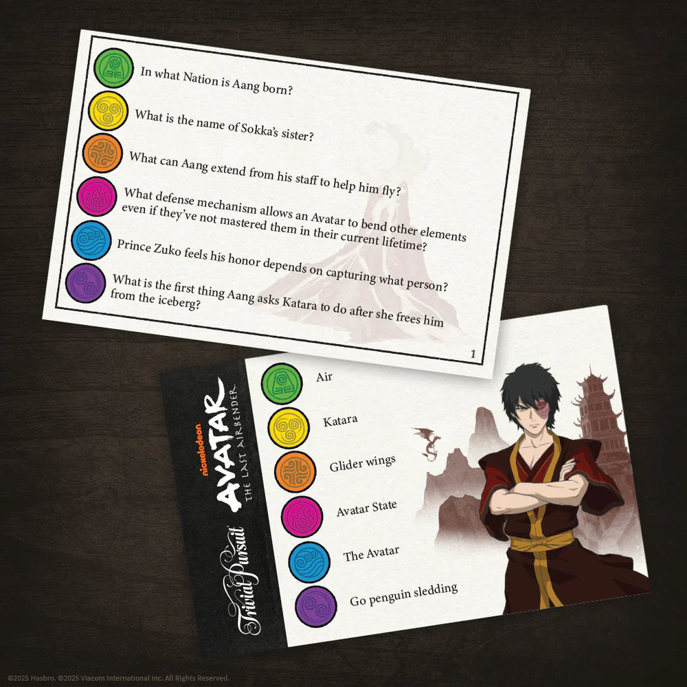Trivial Pursuit: Avatar - The Last Airbender (ONLINE ORDER ONLY)