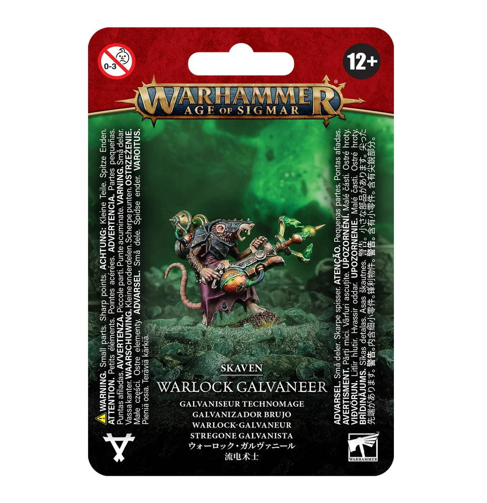 Warhammer: Skaven - Warlock Galvaneer (ONLINE ORDER ONLY)