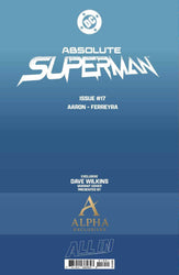 [FOIL] ABSOLUTE SUPERMAN #18 DAVE WILKINS EXCLUSIVE VIRGIN VAR (04/01/2026)