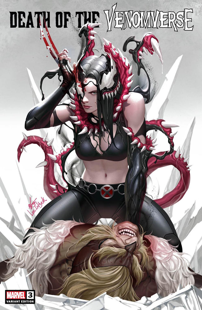 Death Of The Venomverse #3 Unknown Comics Inhyuk Lee Exclusive Var (08/30/2023) (Online Order Only)