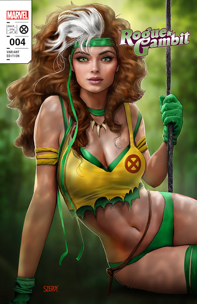 [Signed by Nathan Szerdy] ROGUE & GAMBIT #4  UNKNOWN COMICS NATHAN SZERDY EXCLUSIVE VAR [IN STOCK] (ONLINE ORDER ONLY)