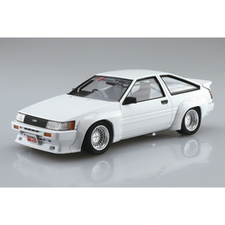 Aoshima: 1/24 TRD AE86 COROLLA LEVIN '83 (TOYOTA) Scale Model Kit #62 (ONLINE ORDER ONLY)