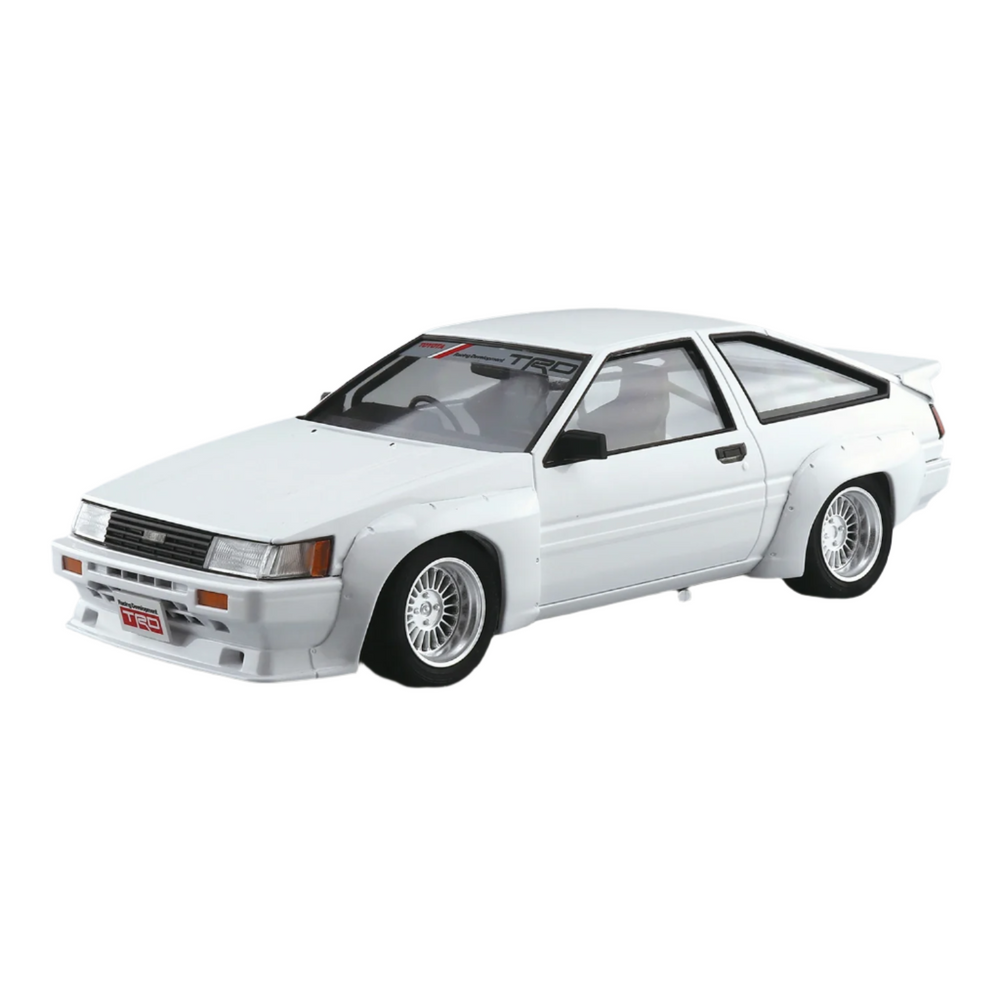 Aoshima: 1/24 TRD AE86 COROLLA LEVIN '83 (TOYOTA) Scale Model Kit #62 (ONLINE ORDER ONLY)