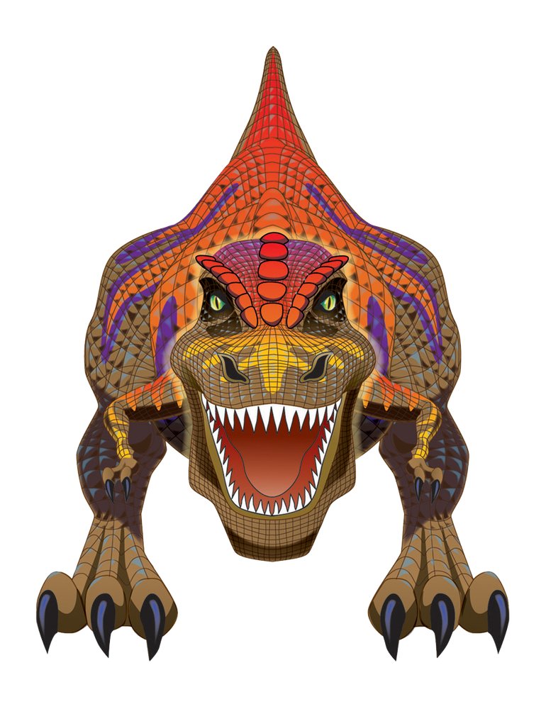 DinoSaur 44 inch tall Nylon T-Rex  Kite (ONLINE ORDER ONLY)